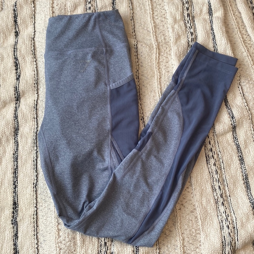 gymshark-mesh workout leggings.